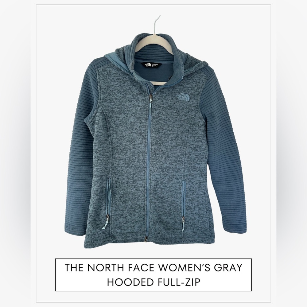 The North Face Women's Indi Insulated Full Zip Hoodie - Size S but oversized